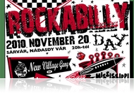 Rockabilly Day - zenei robbanásveszély Sárváron (nov. 20)