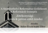 Jótékonysági zenés és prózai est a református templomban (okt. 31.)
