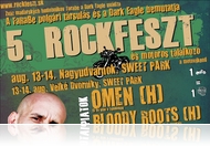 5. Rockfeszt és motorostalálkozó Nagyudvarnokon (aug. 13-14)