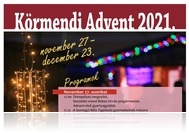 A Körmendi Advent programjai a Piac téren 