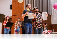 Tuba Tibi és Dobos Gergő a Muzziksztár 2. díjazottjai - Zenemanók a Bartók Teremben (videóval)