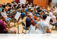 A Magyar Klasszikus Zene Napjára próbált a Savaria Szimfonikus Zenekar