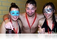 Álarcos éjszakai fürdőzés Bükfürdőn (fotóriport)