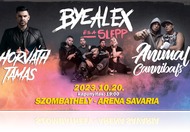 Hétvégi csúcsüzem az Aréna Savariában ByeAlex-szel, Ossiánnal és Ismerős Arcokkal (okt. 20-22.)