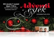 Adventi esték a Szalézi templomban (dec. 9., dec. 19.)