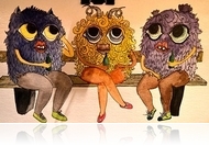 Szőrben a művészet – Popella Dóra kiállítása a Magház KultúrKocsmában