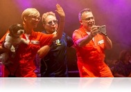 Poptimista Geszti a Most Wanted menekülőivel egy színpadon