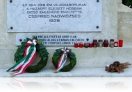 Hősök napi megemlékezés Csepregen (fotóriport)