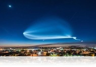 Lélegzetelállító 6K-s time-lapse videó készült a Kalifornia egét átszelő SpaceX rakétáról