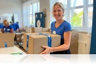 "Az önkénteskedés az, ami nem rólam szól, és teljesen ki tud kapcsolni" - Wolf Kati akkor is segít, amikor nem forog a kamera