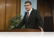 Felelősséggel a szombathelyi diákságért - Interjú Dávid Noel diákpolgármesterrel