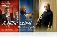 A gitárzene nagyjait mutatja be a  Budapesti Nemzetközi Gitárfesztivál (nov. 4-6.)