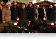 Büki Advent 2014 - Teljes fényében pompázik az adventi koszorú