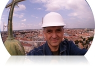 Ilyen Szombathely a Székesegyház tornyáról nézve