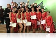 Savaria TSE: bajnoki cím és ezüstérem a formációs táncok bajnokságán