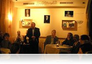 Szigligeti Művészklub - Jordán Tamás, Devecsery László és Balogh József irodalmi estebédje