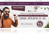 Mindent a Gyógy-Bor Napokról egy helyen - Színes weboldalt kapott a megye kiemelt gasztrofesztiválja