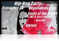 Hip-Hop Party a Végállomásban! (aug 28.)