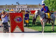 Körmendi Napok 2019: új zászlót kapott a Batthyány Lovasbandérium