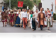Jelmezes felvonulás a 17. Nádasdy Fesztiválon