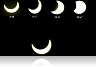 Részleges napfogyatkozás - 77 százalékban volt takarásban a Nap