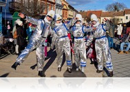 Farsangtemetés és bolondesküvő, avagy télűző maskarások felvonulása Kőszegen