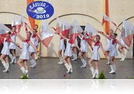 Esőmenő botforgatók - XI. Sárvári Országos Mazsorett Fesztivál