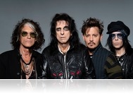Budapesten koncertezik Alice Cooper, Johnny Depp, Joe Perry és Tommy Henriksen