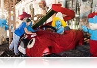 Virágokba öltöztetett sárkány - Debreceni Virágkarnevál