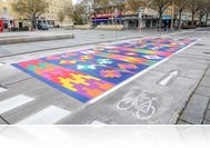 Kiszínezik az utcákat Bécsben