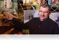 Spontárlat - Debreczeny Zoltán spontán kiállítása a Magházban (fotóriport)