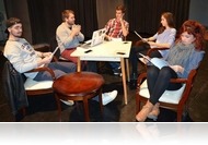 A Bányavirágot próbálják a Szentgotthárdi Irodalmi Színpad színjátszói