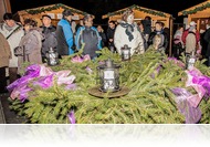 Büki Advent 2016: fellobbant az első láng az adventi koszorún