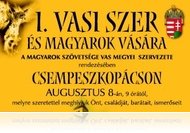 I. Vasi Szer és Magyarok Vására (aug. 8)