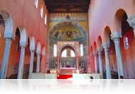 Az Isztria egyik legnépszerűbb üdülővárosa, Porec