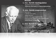 Bartók 3 arca - Ingyenes hangverseny a Bartók Teremben
