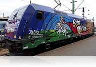 Ilyen lett a Szent Márton mozdony - A Szombathely-Budapest közti Intercity járatok élén közlekedik