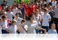 Flashmob délidőben - VI. Táncház Napja Bükön