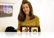 Fényév - Baráth Noémi galériaavató kiállítása a Nagy Lajos Gimnáziumban