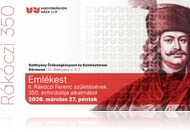 Rákóczi 350: emlékest a körmendi Batthyány Örökségközpontban (márc. 27.)