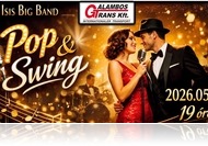 Pop & Swing - Isis Big Band nagykoncert az AGORA-MSH-ban (máj. 2.)