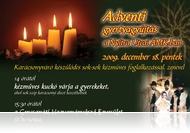 Adventi gyertyagyújtás a Nyitra Utcai ÁMK-ban (dec. 18)