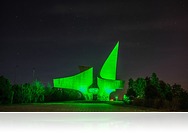 Zöldbe borult az Emlékmű Szent Patrik napján (fotósorozattal)