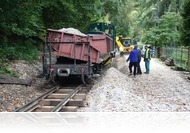 Száz év után megújul a Lillafüredi Erdei Vasút pályája