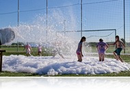 Habparti, szkander, buborékfoci - Égigérő jókedv a Sportcentrumban