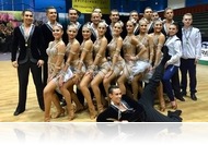 Ezüstéremes és vébé résztvevő a Savaria TSE formációja