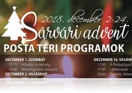 Itt a Sárvári Advent részletes programja (dec. 1-23.)