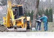 Elkezdődött a játszótér kivitelezése Csepregen!