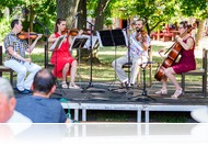 A Berki Vonósnégyes Térzene koncertje Bükfürdőn (videóval)