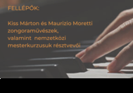 Mesterkurzus és jótékonysági hangverseny az ELTE - Rotary-mentorprogram javára (aug. 12.)